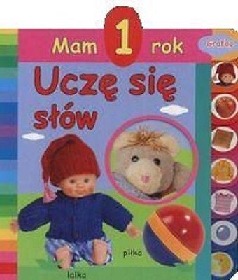 MAM 1 ROK Ucze sie slow dzieci kartonowa bajka po polsku POLISH BOOK *T *JBook