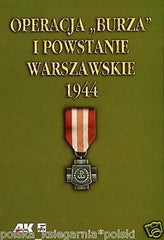 OPERACJA BURZA I POWSTANIE WARSZAWSKIE 1944 historia polska ksiegarnia *JBooks