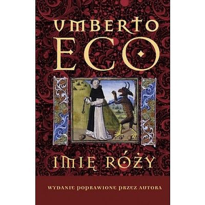IMIE ROZY Umberto Eco wysylka 24h! TWARDA okladka polska ksiazka *JBook