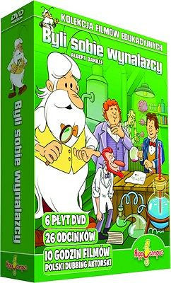 BYLI SOBIE WYNALAZCY Albert Barille 6 plyt DVD 26 odc10h polski dubbing *JBook