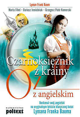 CZARNOKSIEZNIK Z KRAINY OZ angielski nauka Lyman Frank Baum wys. 24h! *JBook