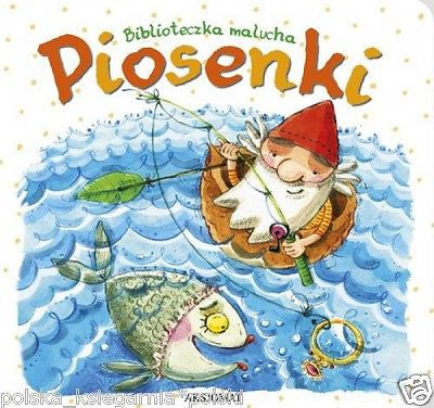 BIBLIOTECZKA MALUCHA: PIOSENKI dla dzieci KARTONOWE polska ksiegarnia *JBook
