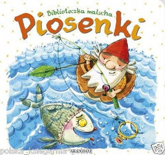 BIBLIOTECZKA MALUCHA: PIOSENKI dla dzieci KARTONOWE polska ksiegarnia *JBook