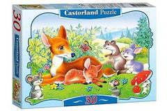 Puzzle 30 MALY JELONEK  jigsaw LITTLE DEER NEW CASTORLAND *JBook