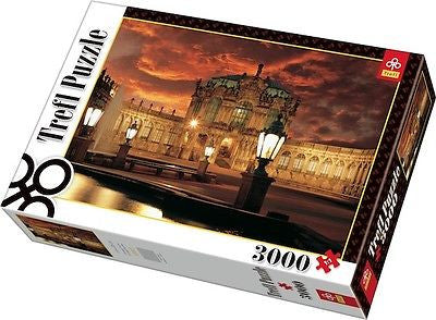 Puzzle 3000 ZWINGER PALACE DRESDEN jigsaw PALAC TREFL *T  *JBook