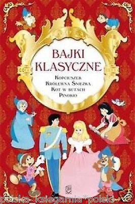 BAJKI KLASYCZNE TWARDA dla dzieci bajki wysylka 24h! POLISH BOOK *JBooks