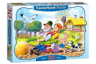 Puzzle 30 BIG TURNIP jigsaw RZEPKA NEW CASTORLAND wys. 24h! *JBook