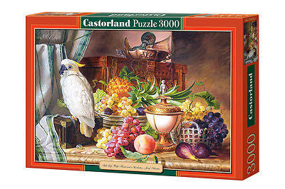 Puzzle 3000 MARTWA NATURA OWOCE jigsaw STILL LIFE WITH FRUIT CASTORLAND *JBook