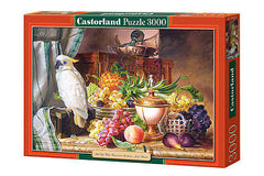 Puzzle 3000 MARTWA NATURA OWOCE jigsaw STILL LIFE WITH FRUIT CASTORLAND *JBook