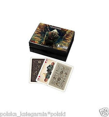 KARTY DO GRY z motywem WIEDZMIN 2x 55 playing cards PIATNIK prezent gift *JBook