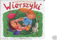 BIBLIOTECZKA MALUCHA: WIERSZYKI dla dzieci KARTONOWE polska ksiegarnia *JBook