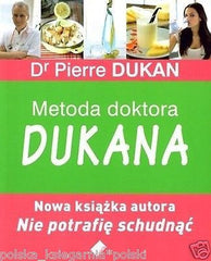 Dr Pierre Dukan METODA DOKTORA DUKANA dieta odchudzajaca Libro Polacco