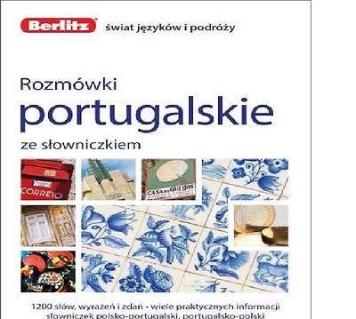 ROZMOWKI PORTUGALSKIE ZE SLOWNICZKIEM Wyd. Berlitz 2015 POLISH BOOK *JBook