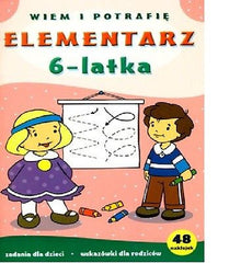 ELEMENTARZ 6-LATKA WIEM I POTRAFIE polskie ksiazki wysylka 24 Polish Book *JBook