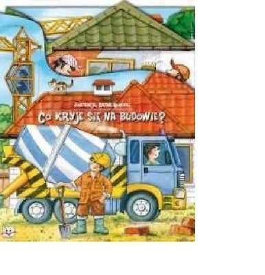 CO KRYJE SIE NA BUDOWIE karton plansza dla dzieci polska ksiazka  *JBook