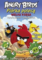 ANGRY BIRDS PIORKA POLECA WIELKA KSIEGA KOLOROWANEK I LAMIGLOWEK wys 24h *JBook