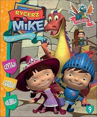 PRZYGODY ZE SMOKAMI 9 RYCERZ MIKE z naklejkami ksiazka dla dzieci  *JBook