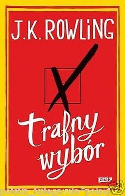 J.K ROWLING TRAFNY WYBOR powiesc POLISH BOOK ksiegarnia NOWA *JBook
