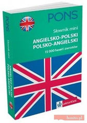 ANGIELSKO-POLSKI POLSKO-ANGIELSKI Slownik Mini polska ksiazka PONS *JBooks