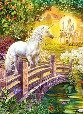 Puzzle 1000 ZACZAROWANY OGROD jigsaw ENCHANTED GARDEN CASTORLAND *JBook