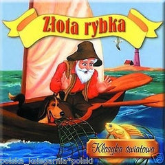 ZLOTA RYBKA bajki dla dzieci KLASYKA po polsku na kartonie POLISH BOOK *JBOOK