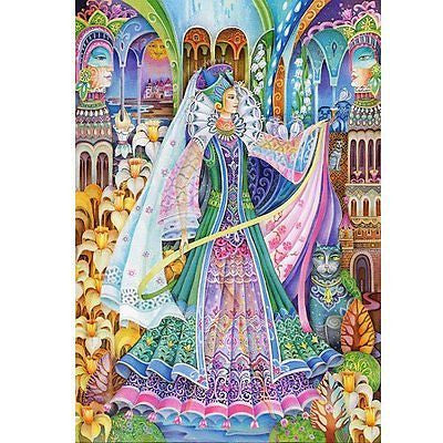 Puzzle 1500 SUMMER QUEEN jigsaw KROLOWA WIOSNY CASTORLAND *JBook