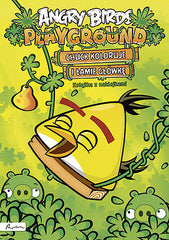 ANGRY BIRDS CHUCK KOLORUJE I LAMIE GLOWKE z naklejkami lamiglowki wys 24h *JBOOK