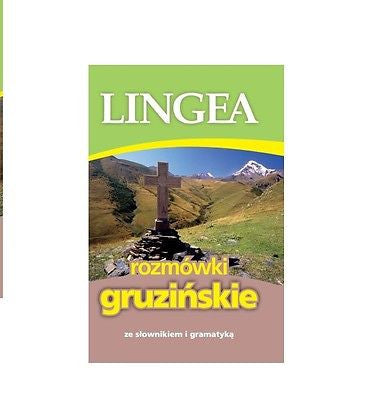 ROZMOWKI GRUZINSKIE polska ksiegarnia ksiazka Polish book LINGEA kieszon. *JBook
