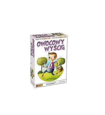 GRA PLANSZOWA OWOCOWY WYSCIG wiek age 6+ lat GAME super prezent! EGMONT *JBook