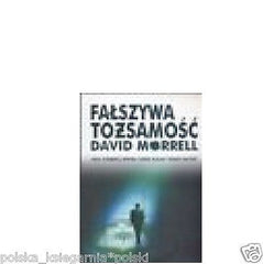 FALSZYWA TOZSAMOSC David Morrell wysylka 24h! polskie ksiazki *T *JBook