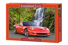 Puzzle 1000 CZERWONY SAMOCHOD jigsaw CHEVROLET CORVETTE   NEW CASTORLAND *JBook