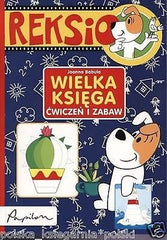 REKSIO WIELKA KSIEGA CWICZEN I ZABAW  nauka pisania POLISH BOOK *JBook