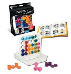 TWARZA W TWARZ gra logiczna wiek age 7+ lat super prezent! GAME GRANNA *JBooks