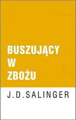 BUSZUJACY W ZBOZU J D Salinger polska ksiazka  wysylka  24h! Polish book  *JBook