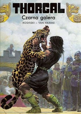 THORGAL CZARNA GALERA KOMIKS Rosinski Jean Van Hamme polskie ksiazki 24h*JBook