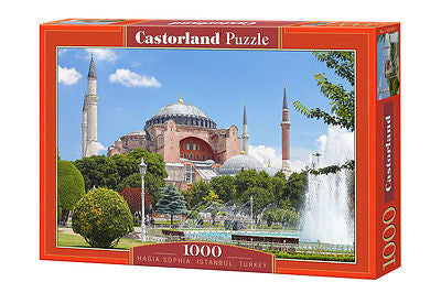 Puzzle 1000 HAGIA SOPHIA ISTANBUL TURKEY jigsaw TURCJA  NEW CASTORLAND *JBook