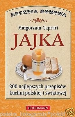 JAJKA 200 Malgorzata Caprari najlepszych przepisow kuchnia POLISH BOOK *JBook