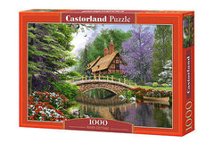 Puzzle 1000 RIVER COTTAGE jigsaw  DOM NAD RZEKA CASTORLAND *JBook
