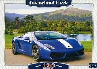 Puzzle 120 LAMBORGHINI GALARDO jigsaw samochod car  NEW CASTORLAND *JBook