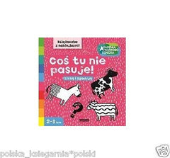 COS TU NIE PASUJE! LICZE I ZGADUJE Anna Boboryk naklejki POLISH BOOK *JBook