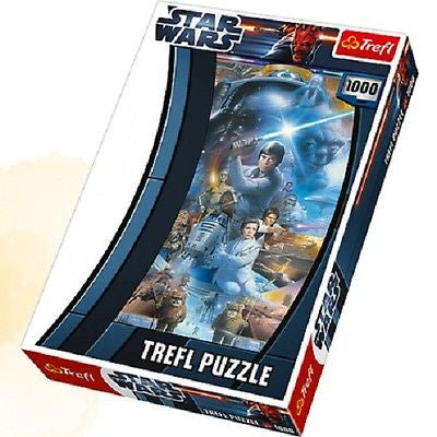 PUZZLE 1000 STAR WARS jigsaw GWIEZDNE WOJNY TREFL *JBook