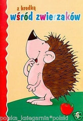 Z KREDKA WSROD ZWIERZAKOW CZ.4 malowanki kolorowanki dzieci POLISH BOOK *JBook