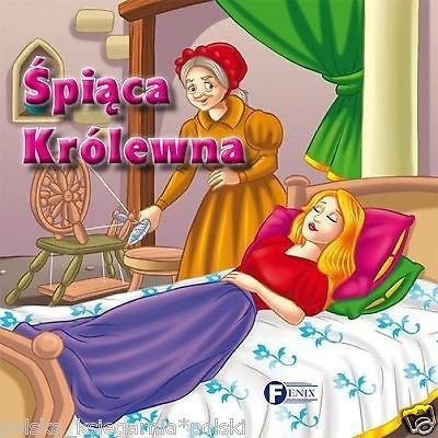 SPIACA KROLEWNA bajka po polsku KARTON polskie bajki ksiazki dla dzieci *JBook