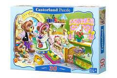 Puzzle 30 ZLOTOWLOSA jigsaw GOLDILOCKS  NEW CASTORLAND  *JBook