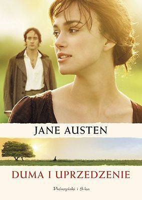 Jane Austen DUMA I UPRZEDZENIE okladka filmowa KLASYKA polska ksiazka *JBook