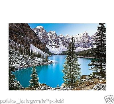 PUZZLE 1000 JEWEL OF THE ROCKIES CANADA jigsaw JEZIORO  KANADA CASTORLAND *JBook