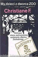 Christiane F. MY DZIECI Z DWORCA ZOO narkotyki problemy POLISH BOOK JBook