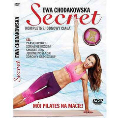SECRET KOMPLETNEJ ODNOWY CIALA EWA CHODAKOWSKA trening DVD sekret pilates *JBook