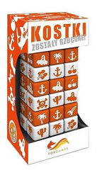 KOSTKI ZOSTALY RZUCONE gra wiek age 7+ lat GAME super prezent! FOXGAMES *JBooks