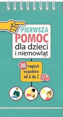 PIERWSZA POMOC DLA DZIECI I NIEMOWLAT M. LASKI ksiegarnia polska ksiazka *JBook